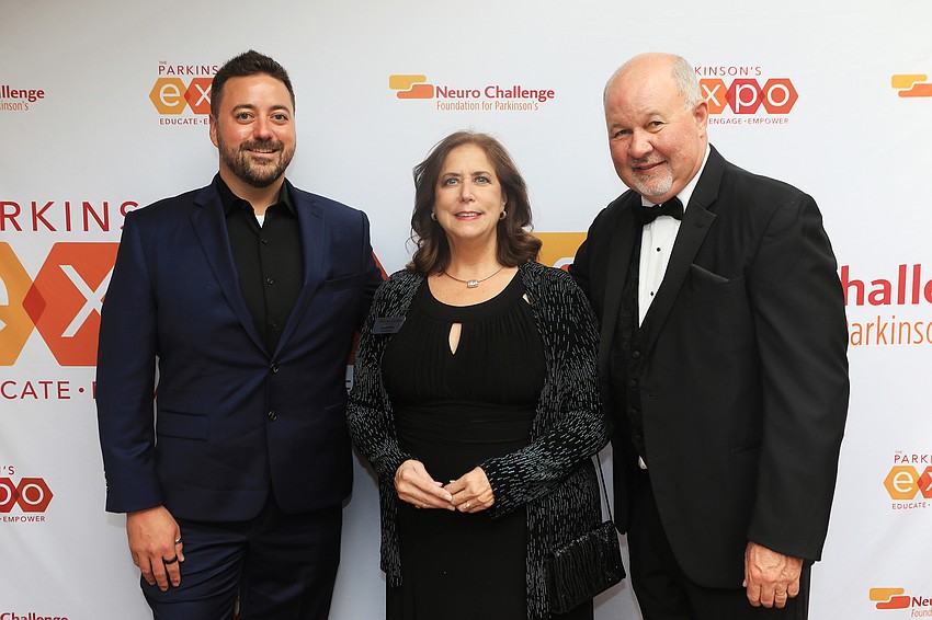 Chris and Cyndi Miller with Kurt Thompson