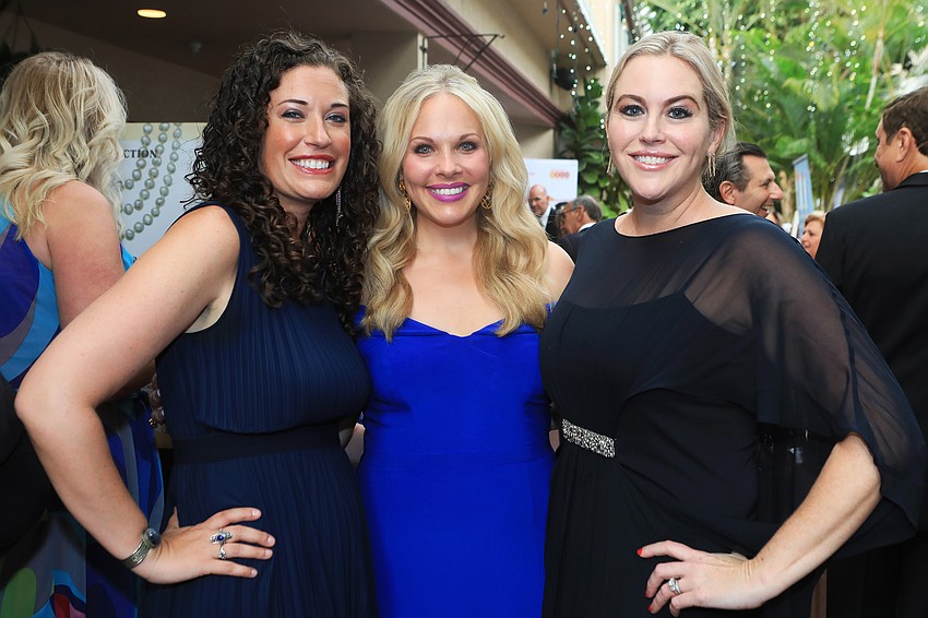 Elli Baldwin, Trisha Dunn and Nikki Taylor