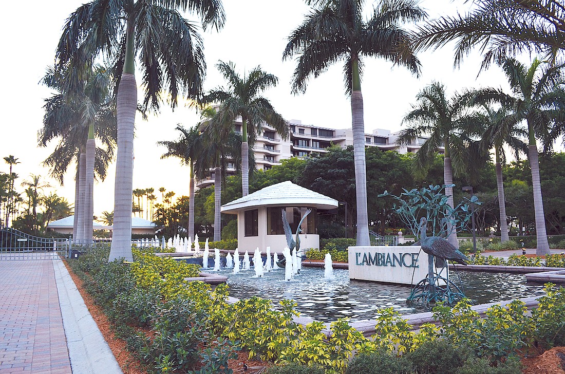 Built in 1994, Unit 201 of L&#39;Ambiance at Longboat Key Club  has three bedrooms, three-and-two-half baths and 3,220 square feet of living area.