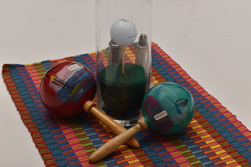 The theme of the lunch was a fiesta.