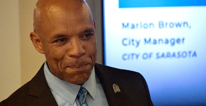 Marlon Brown served as city manager of Sarasota from 2021-2024.
