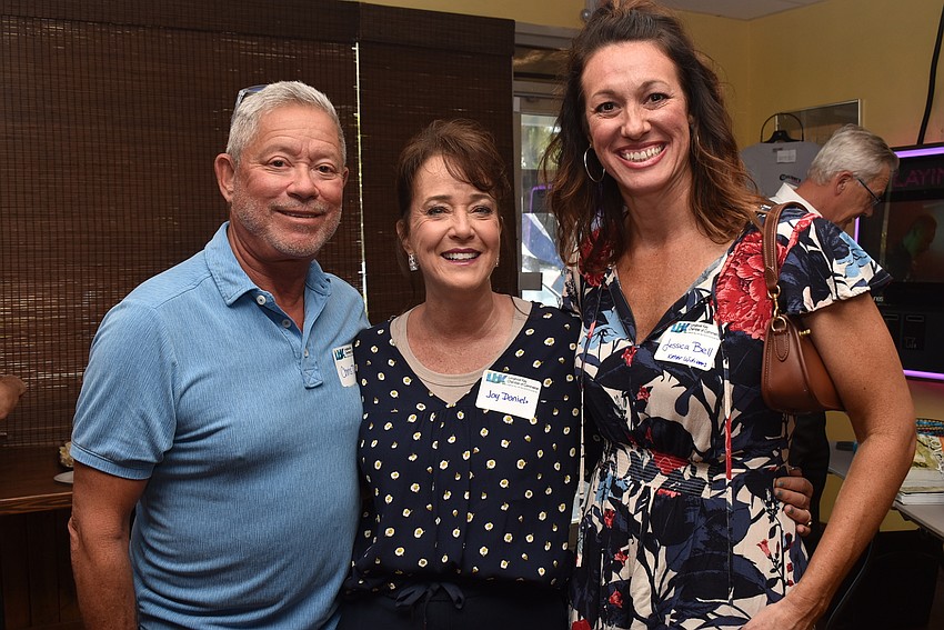 Chris Daniels, Joy Daniels and Jessica Bell chatted about business.