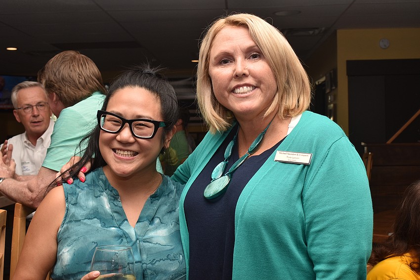 Caitlyn Zaborowski and Tryla Larson both got the blue memo.