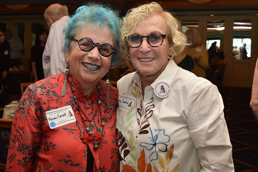 Member Miriam Cassell with judge Wilma Davidson