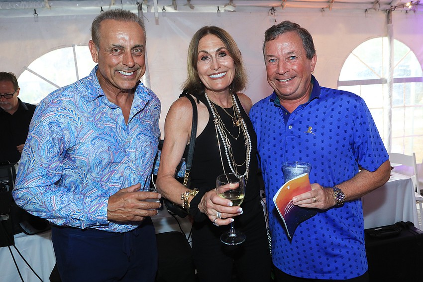 Shah Gilani, Caryn and Ian Wilbraham