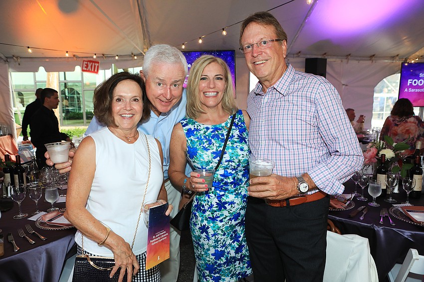 Bernadette Caswell, Mike Moran, Marion Stenz and Steve Ross