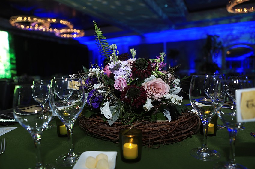 The evening had a Sherwood Forest theme.