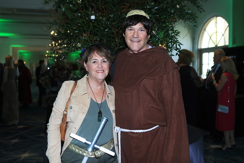 Pamela Akins and Barry Levinson