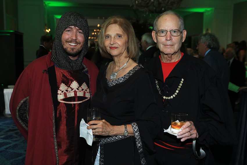 William Andrew with Barbara and Marty Bowling