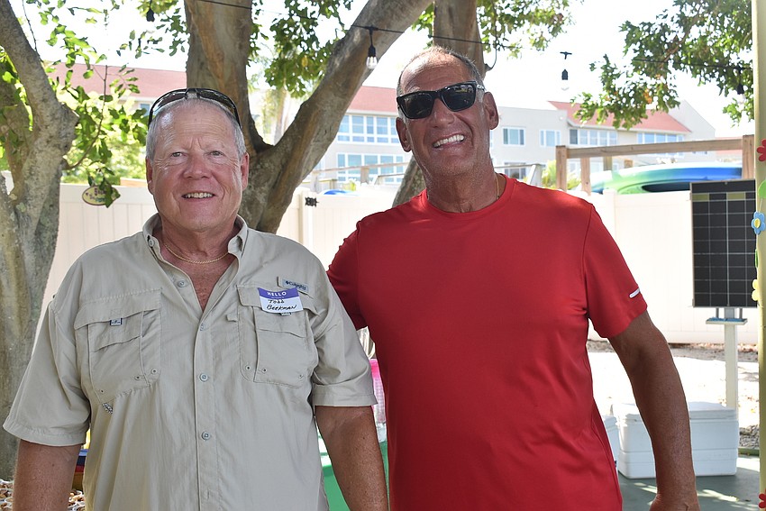 Todd Beekman and Nino Licciardi help get the party started.