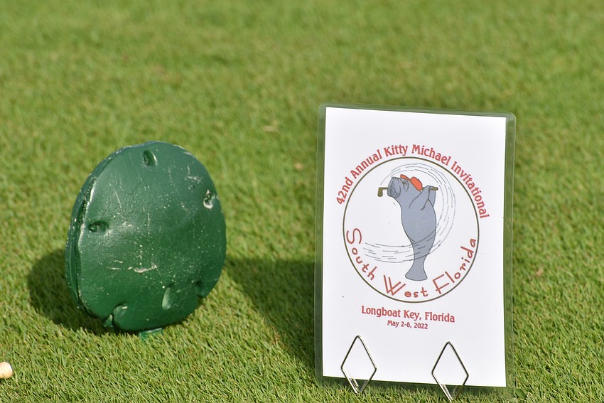 The tee boxes were marked with the Kitty Michael International Invitational logo.