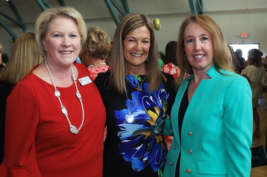 President and CEO Angie Stringer with Claudia Cardillo and Lisa Binkley