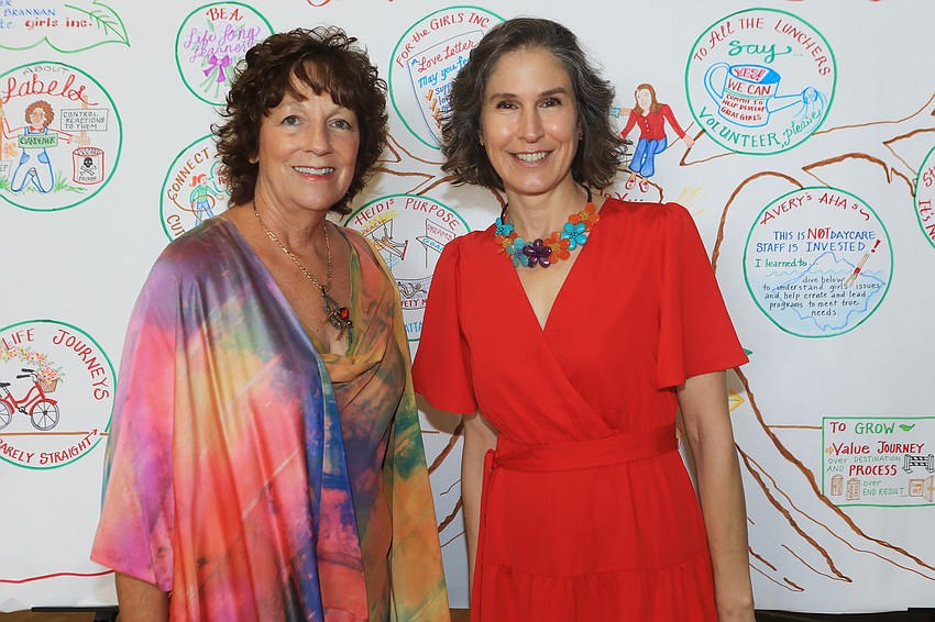 Honorees Laura Kingsley and Heidi Anderson