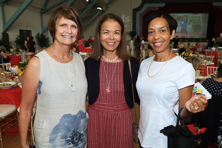 Jody Beresford, Maria Mandler and June Adesanya