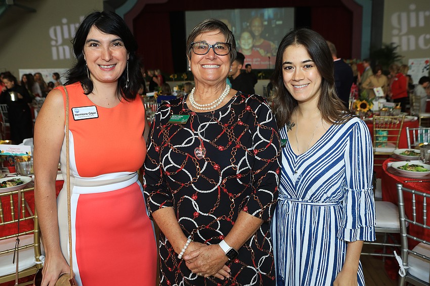 Hermione Gilpin, Jennifer Compton and Alicia Lewis