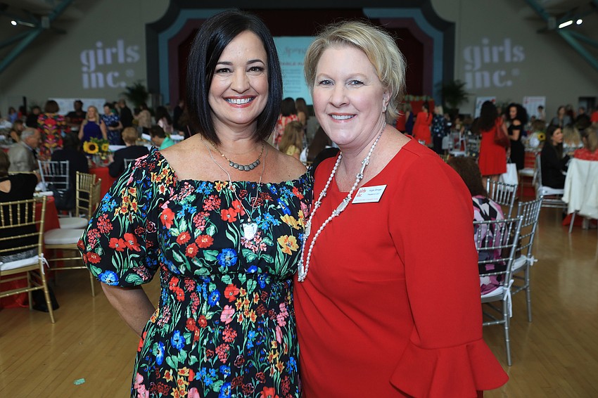 Co-chairwoman Mary Pat Radford and president and CEO Angie Stringer