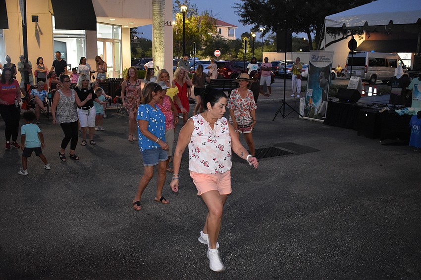 Lakewood Main Street served as a dance floor during Music on Main.