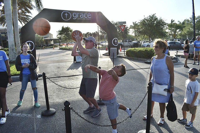 Jerry and Ida Coraggio look forward each month to visiting Music on Main with their 7-year-old grandson, Justin Coraggio.