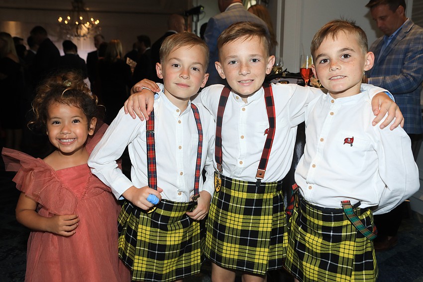 Charlie, Arran, Cannon and Gray Wiggins