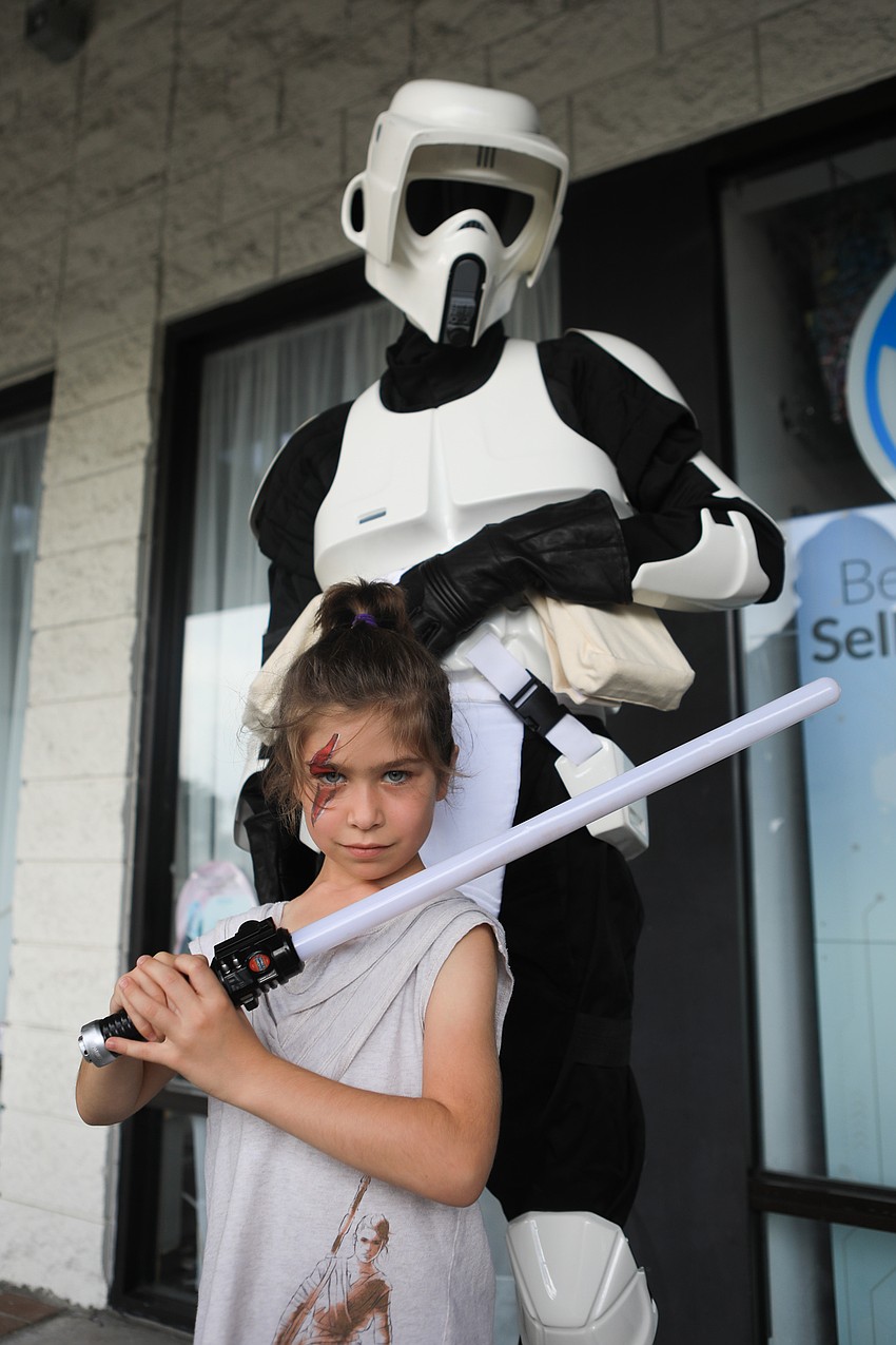 Dagny Murdock, Rey from Star Wars, has been dressing up for conventions for years.