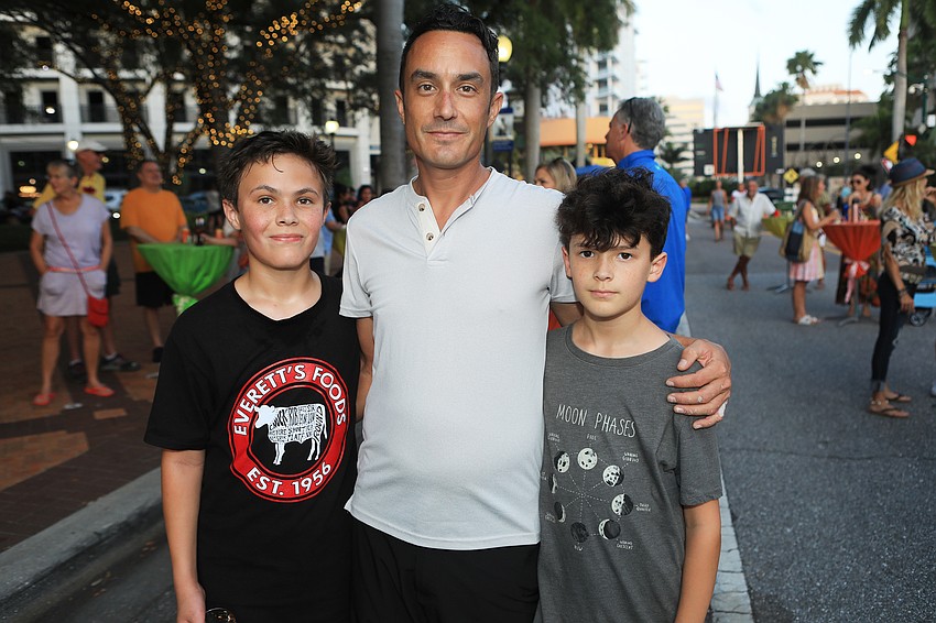 Everett, Eric and Calvin Larson