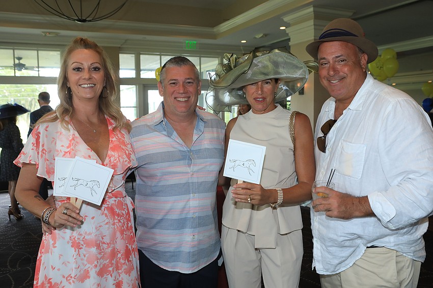 Kate and Nigel Jackson with Toni and Jeff Koffman