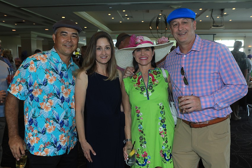 Ken and Angie Chapman with Andrea and Mark Guthrie