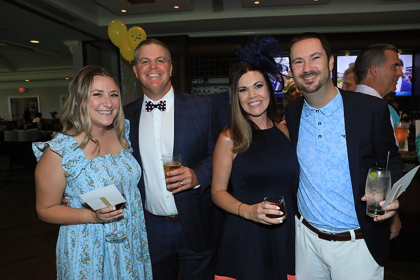 Ariana Kennedy and Tom Daly with Tiffany Daly and Chris Kennedy