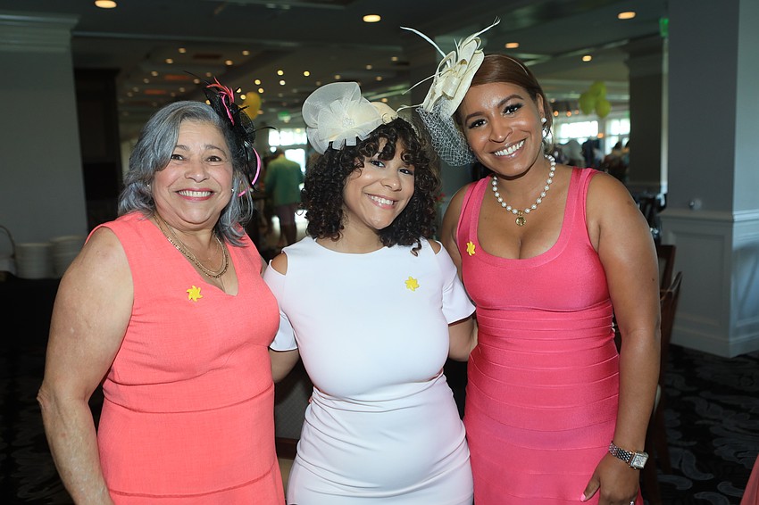 Milagros Genao, Briana Reyes and Myrna Reyes