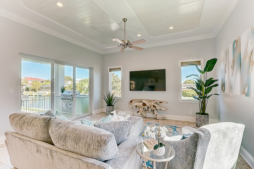 Built in 2015, it has four bedrooms, four-and-two-half baths, a pool and 3,976 square feet of living area. (Photos courtesy Melissa Perrigoue with Coldwell Banker Realty)