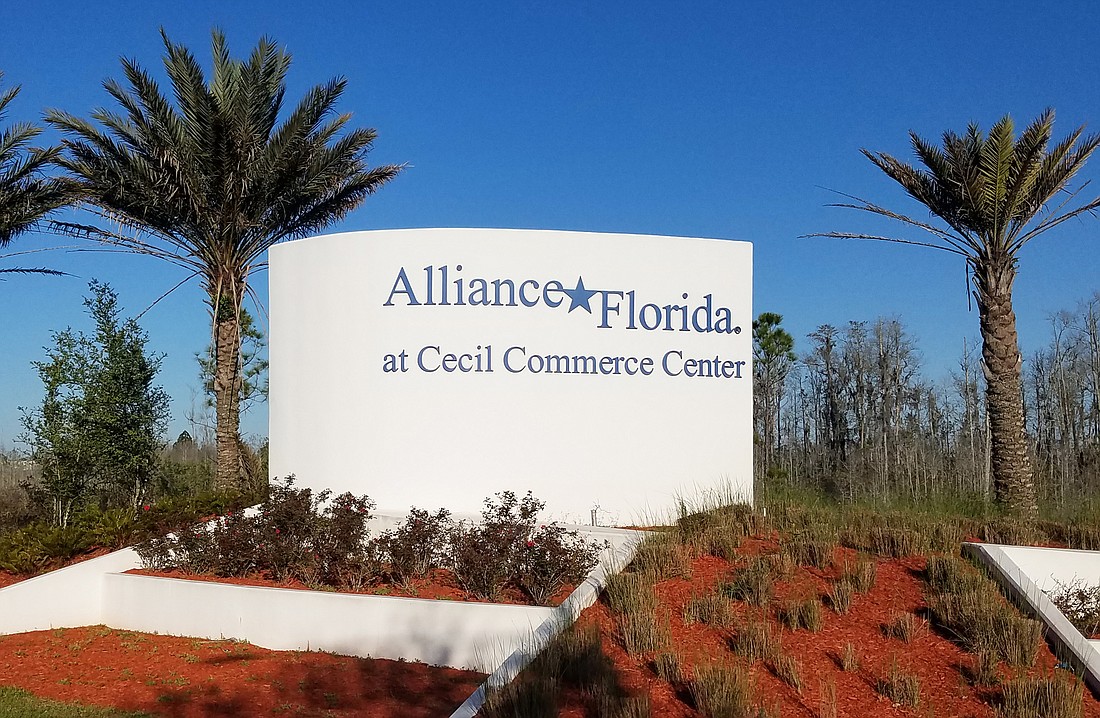 AllianceFlorida at Cecil Commerce Center in West Jacksonville.