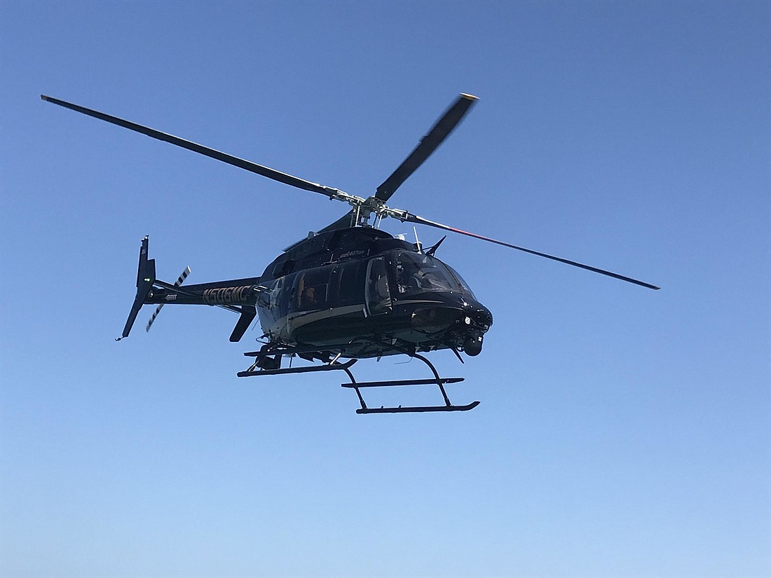 When a driver on the road is driving recklessly, law enforcement often turns to a helicopter so it&#39;s mobile units can back off.