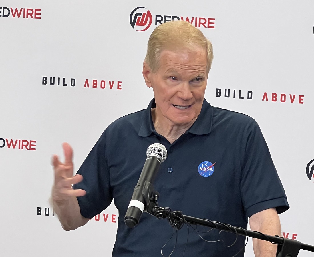 NASA Administrator Bill Nelson spoke about the technological advancements being made at Redwire.