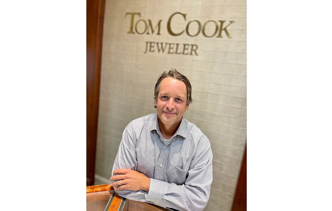 Tom Cook Jeweler Master Bench Jeweler Stan Sullivan. Courtesy photo