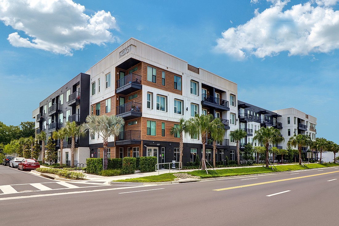 Notch, one of two Seminole Heights apartment complexes sold . The portfolio sold for $60.5 million. (Courtesy photo)