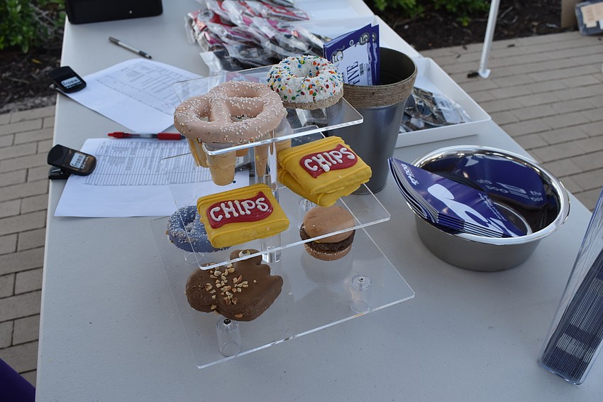 Dog Perfect offered dog treats that might have looked appetizing to humans.