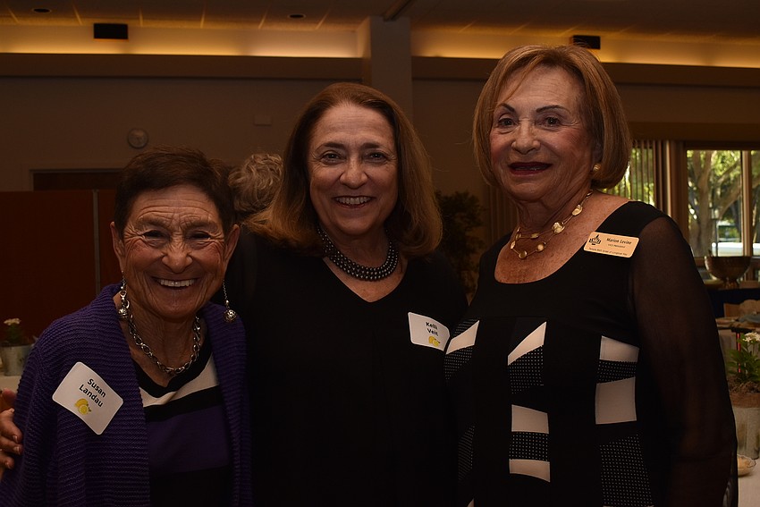 Susan Landau, Kelli Veit and Marion Levine