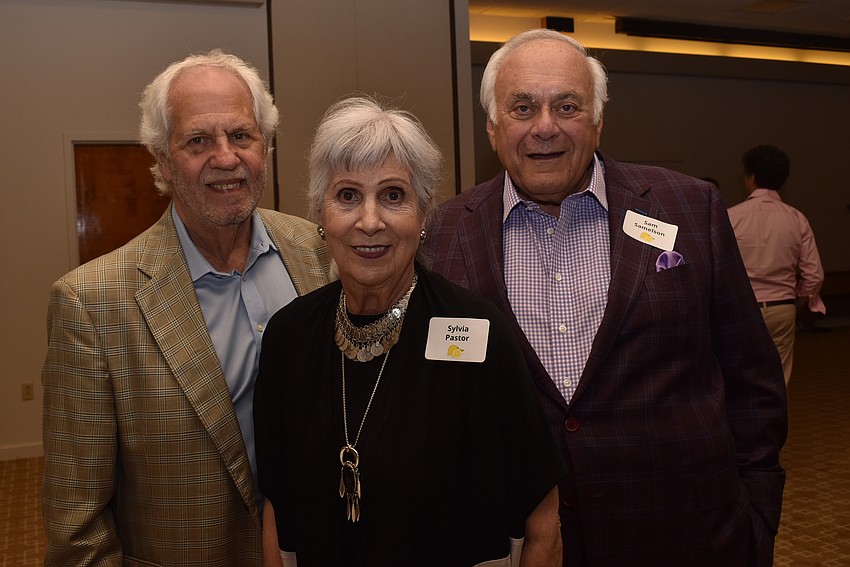 Irwin Pastor, Sylvia Pastor and Sam Samelson