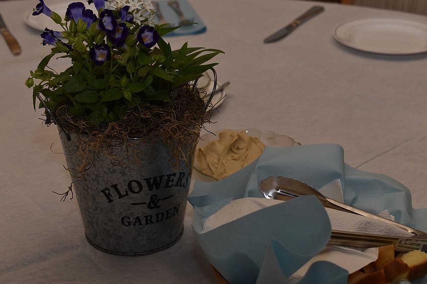 The decor was themed to the season.