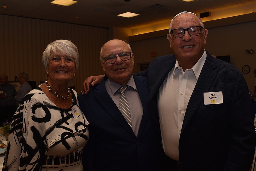 Pat Gelber, Isaac Azerad and Phil Gelber