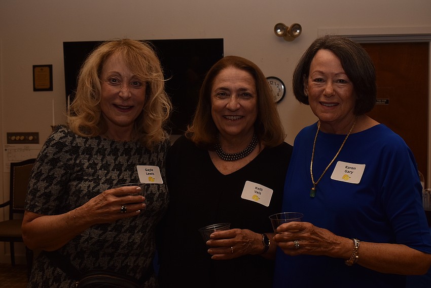 Gayle Lewis, Kelli Veit and Karen Gary