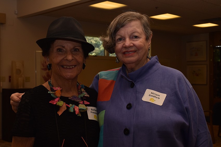 Barbara Pressman and Miriam Goldfarb