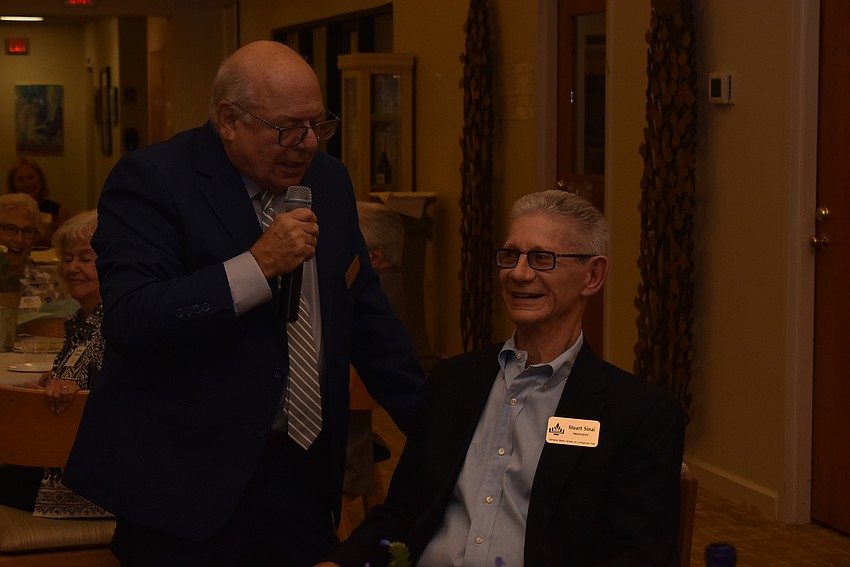 Isaac Azerad spoke fondly of Stuart Sinai