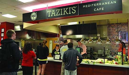 Taziki's Mediterranean CafÃ© intends to open near the Regal Cinemas Beach Boulevard.