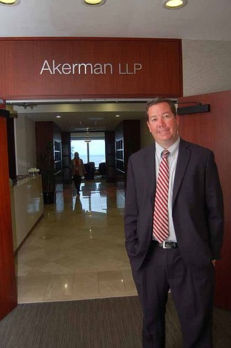 Christian George is the managing partner of Akerman LLP's Jacksonville office and president-elect-designate of The Florida Bar Young Lawyers Division.