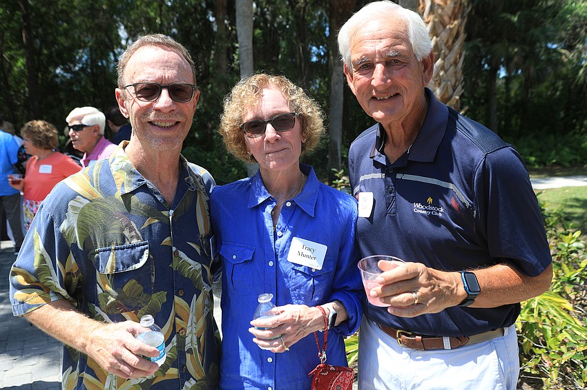 Hal and Tracy Munter with Mel Taub