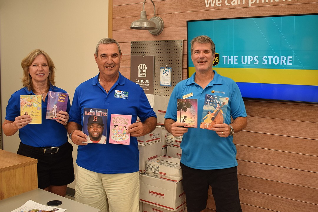 UPS Store in Lakewood Ranch donates 1,707 books to the Rotary's Books