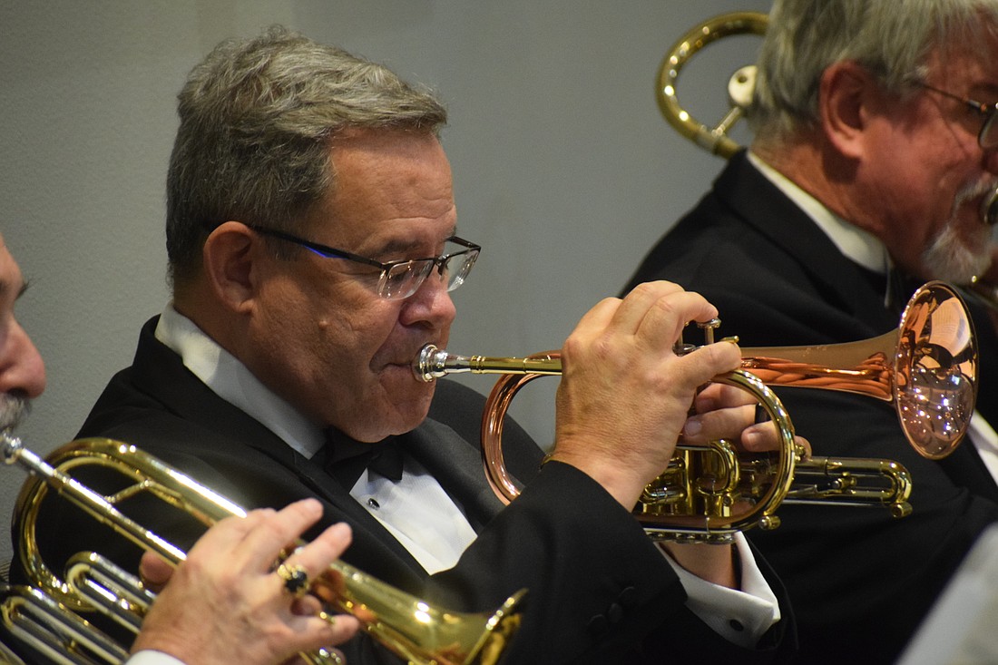 Lakewood Ranch&#39;s Jim Hill, a retired career U.S. Marine, will play with the Lakewood Ranch Wind Ensemble at the Tribute to Heroes Parade.