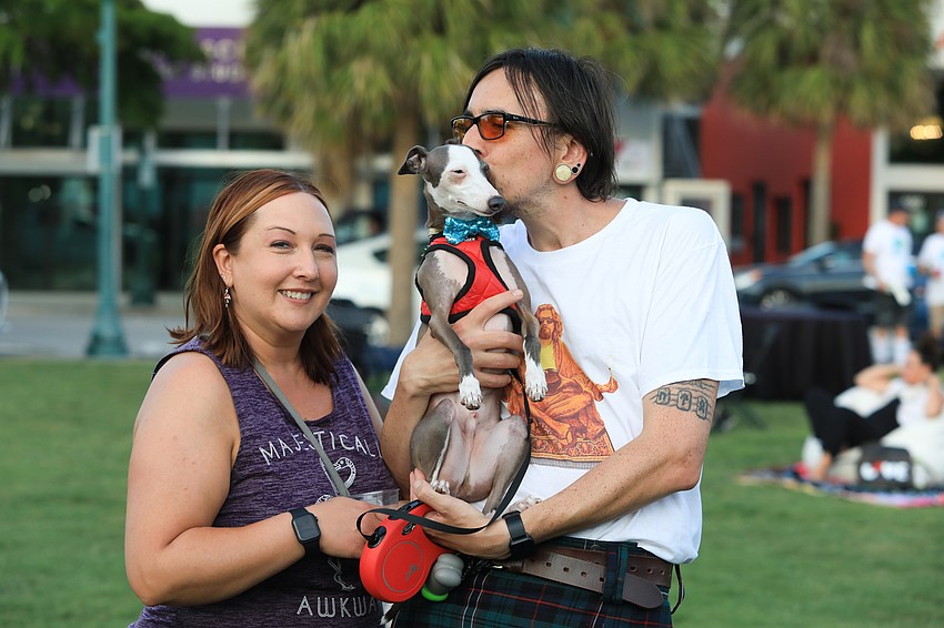 Rachel Norway and Jasper LeFranc bring Lucky to the festival.