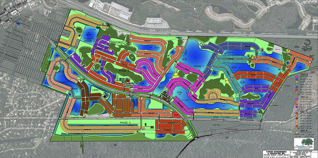 Courtesy of the city of Ormond Beach Plantation Oaks has been given the OK to build 1,740 homes. Courtesy of the city of Ormond Beach